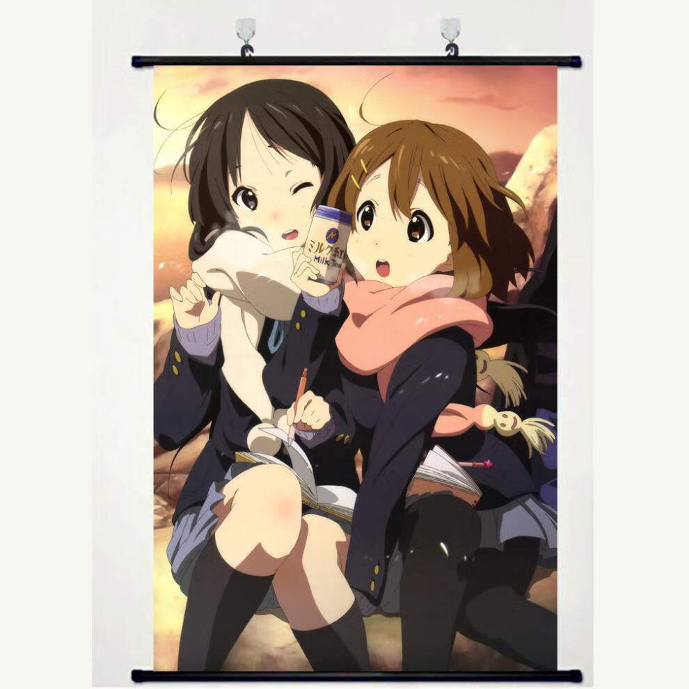 轻音少女动漫周边海报挂画墙纸壁纸kon平泽唯秋山澪中野梓动漫京阿尼