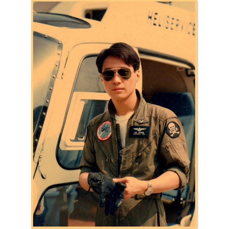 海报墙纸8090年代港台歌星海报怀旧老照片酒吧餐厅挂画墙贴 17【图片