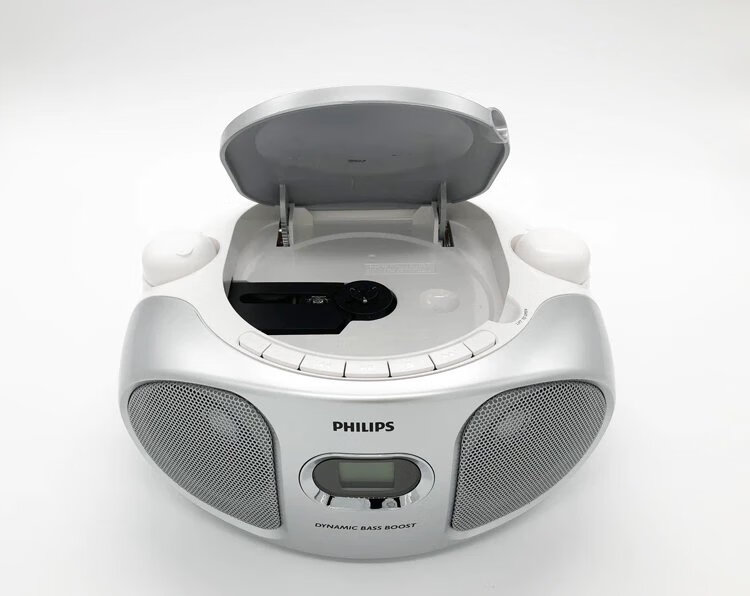 飞利浦cd播放机mp3 usb 磁带 收音机胎教cd机学生英语光盘播放机 az