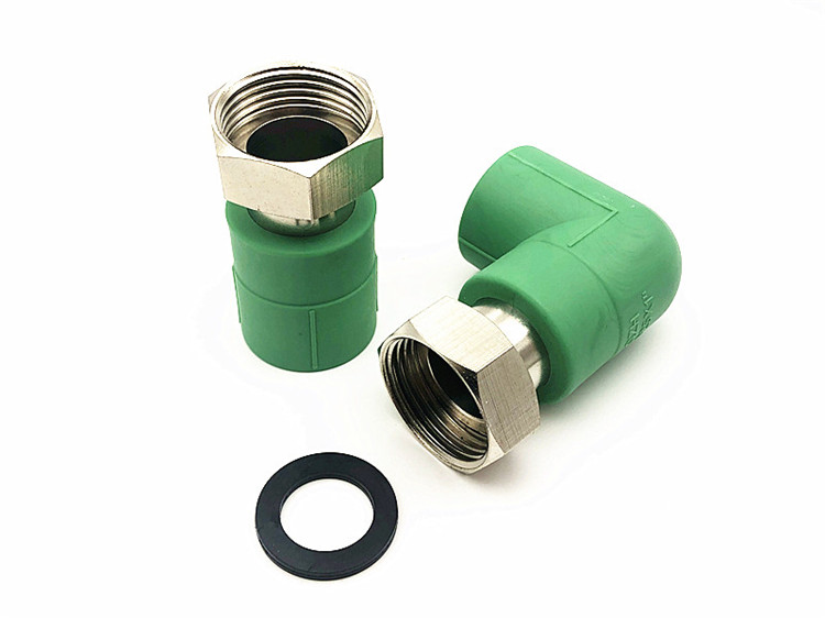 绿色热水器活接前置过滤器20 4分25变1寸32活直接弯头水管接头 ppr32