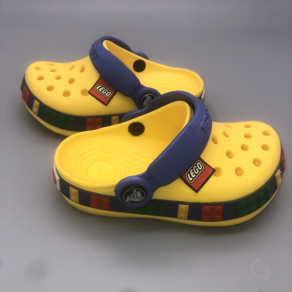 花··花公子旗舰cross洞洞鞋卡骆池儿童夏季防滑男女大中小童沙滩鞋