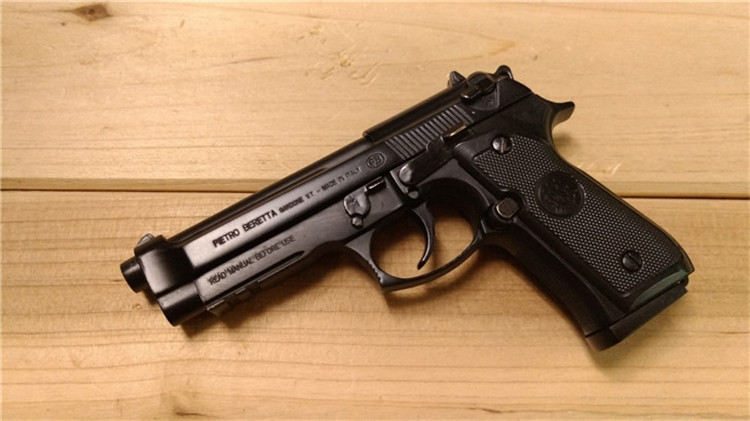 伯莱塔92f仿真模型1205伯莱塔m92f金属仿真模型可抛壳儿童玩具手抢不