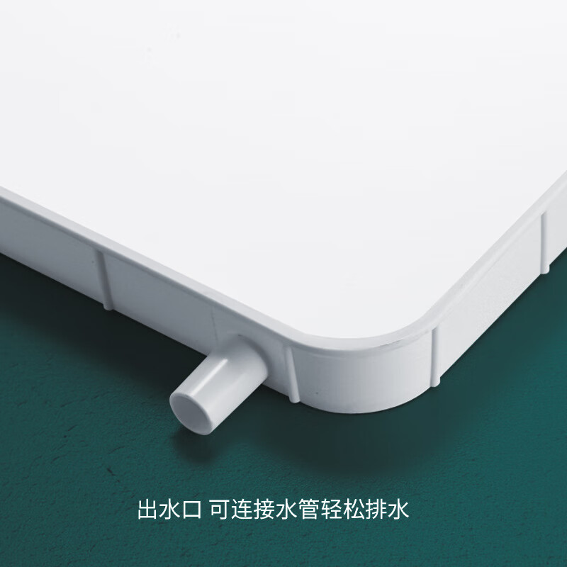 Air conditioner indoor unit water collection tray water deflector, air conditioner anti-drip tray, outdoor unit leakage wonder, main unit window drainage universal 1-2P air conditioner water collection tray, 2-meter drainage pipe + gift package thumbnail 3