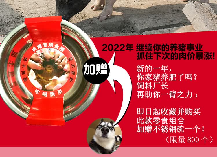 创意猪饲料恶搞零食组合装好吃的送女友男朋友女生日礼物母猪版套餐一