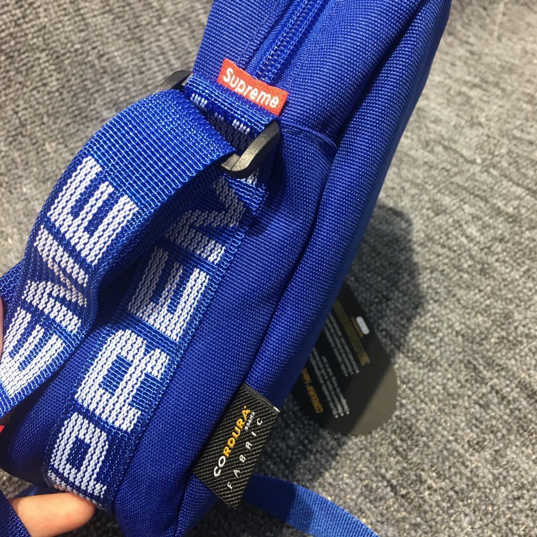 forf联名supreme 18ss 44th shoulder bag 3m反光斜挎包 单肩包男