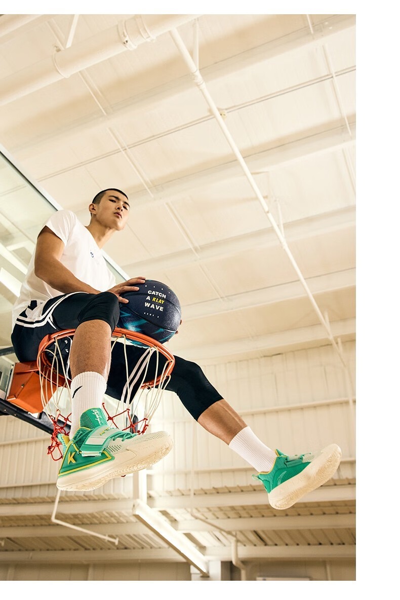 11预售】安踏男鞋篮球鞋男水花2代秋冬季新汤普森kt透气男鞋运动鞋