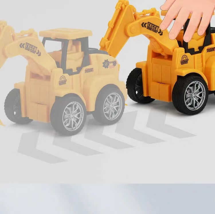 打地机 玩具 儿童玩具叉车打桩机破碎机推土钻孔机破路男孩碎石钻地车