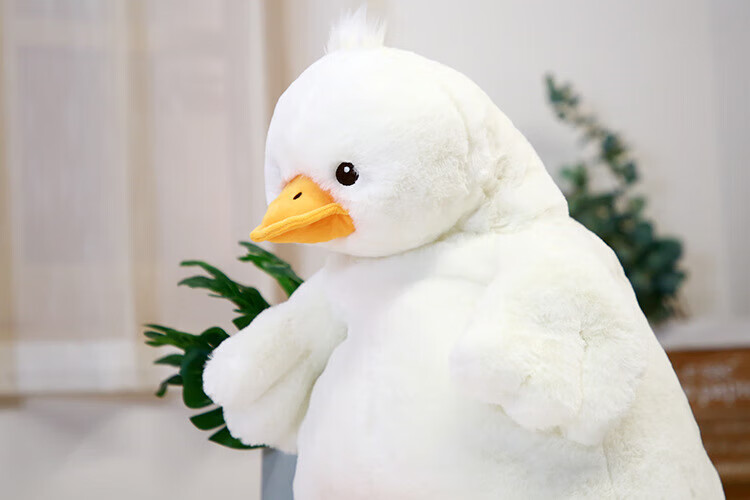 澜郜迪士尼(disney)呆呆鸭躺平鸭玩偶大白鹅抱枕抱睡沙发鸭子毛绒公仔