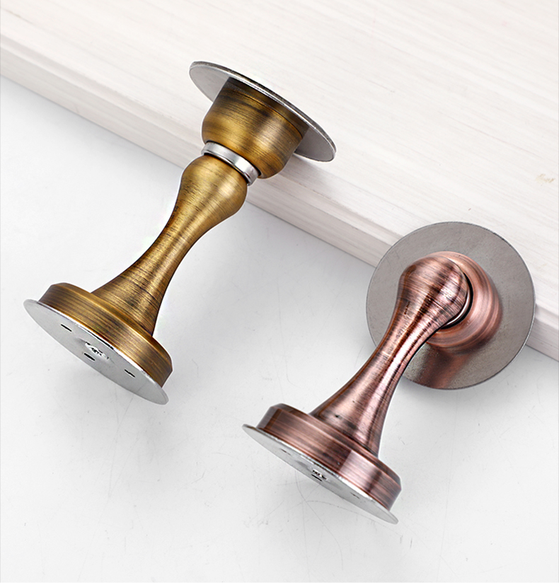 门吸免打孔强磁防撞防盗门磁铁吸门器打孔式门挡防风门阻厕所摹然尔