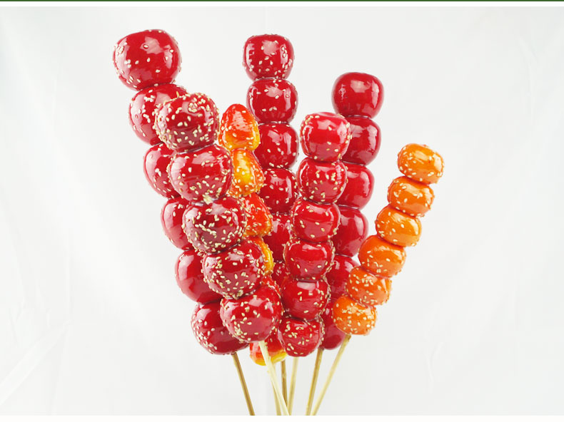 仿真冰糖葫芦模型假水果装饰摆设糖葫芦玩具道具舞台婚纱摄影道具 2号