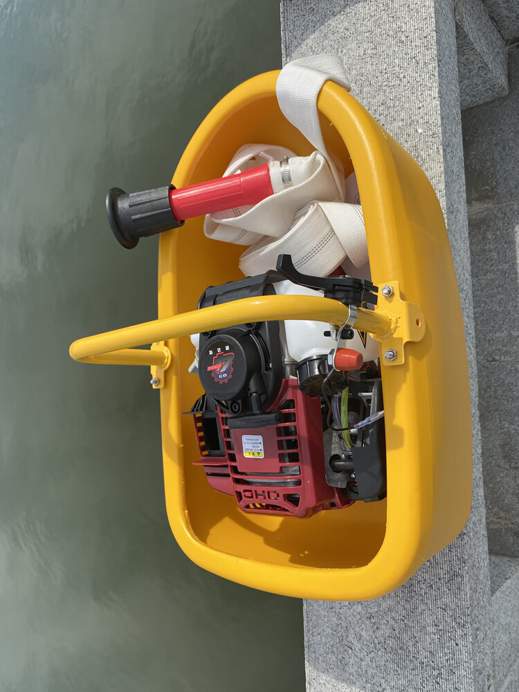 船式抽水泵 便携式喷灌机质汽油抽水机小型船型浇菜机农用灌溉漂浮