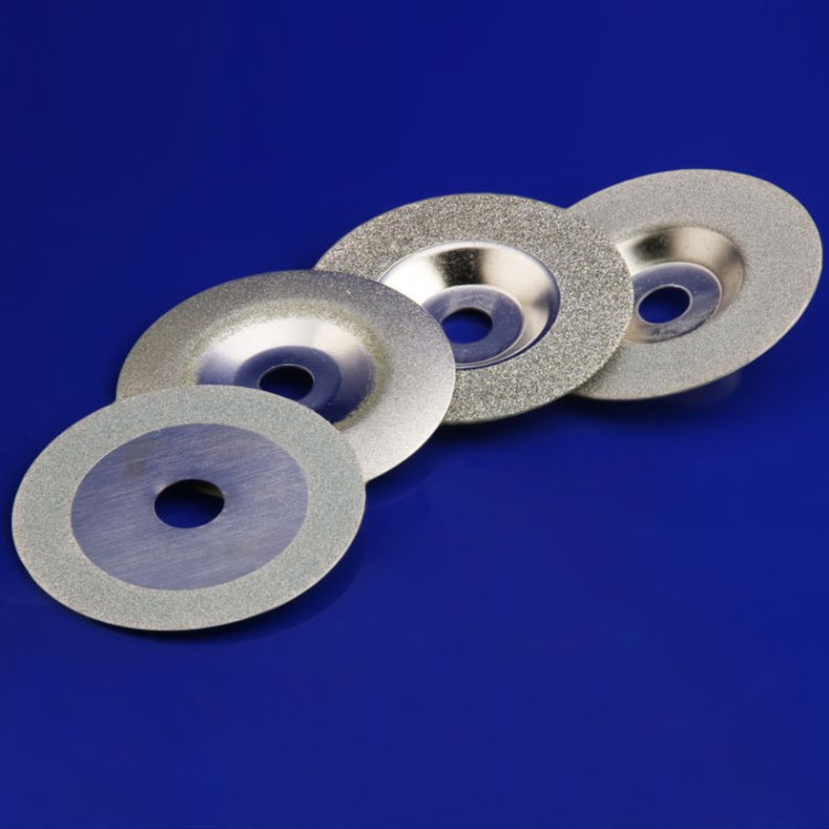 定制金刚砂玻璃磨片角磨机切割片锯片倒角特薄金刚石锯片100mm 金刚砂