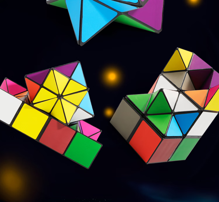 一万阶魔方 魔方玩具一万阶百变3d立体几何磁力无限异形魔方积木儿童