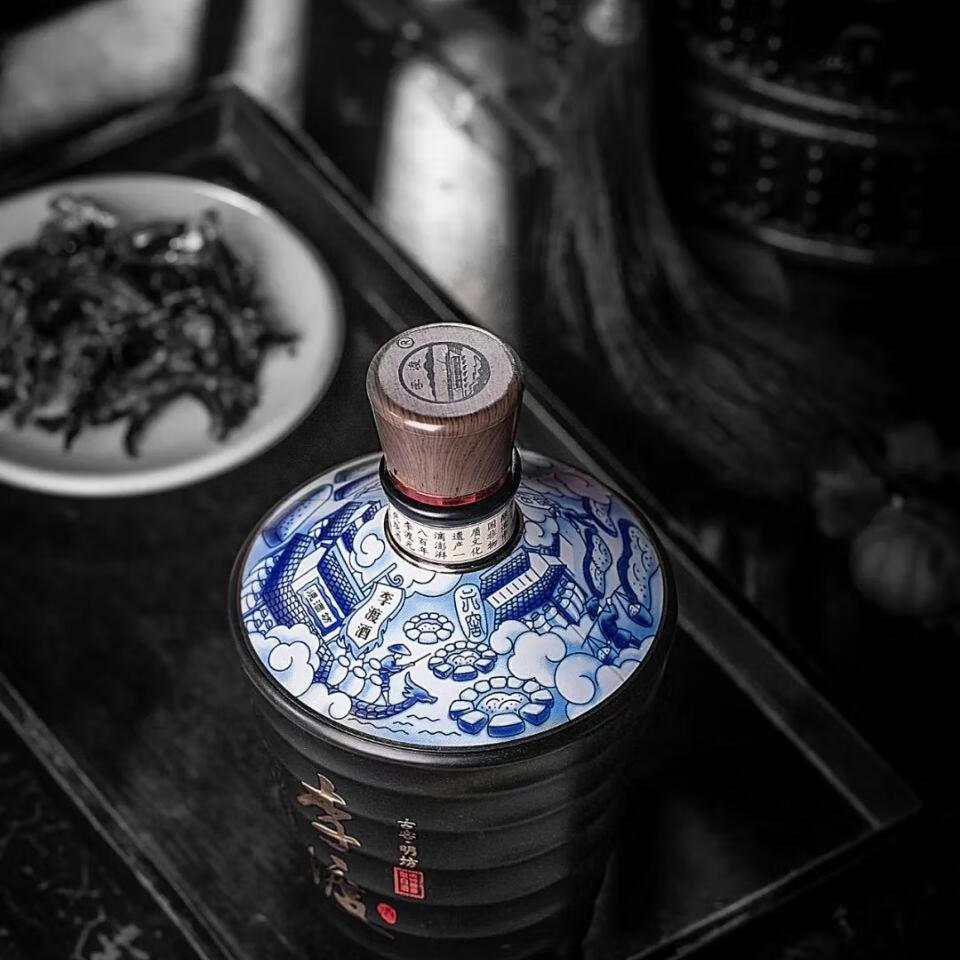 李渡古窖明坊52度 一口四香纯粮固态 500ml*1瓶 江西特产名酒 500ml*1