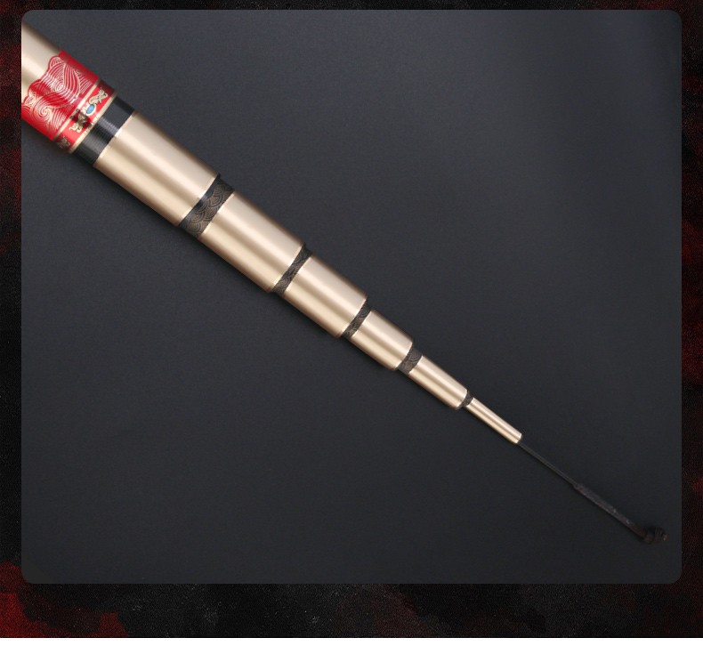 【京选优品】金泉泰坦综合版鱼竿旗舰巨物鱼竿超轻大物手竿28调台钓杆