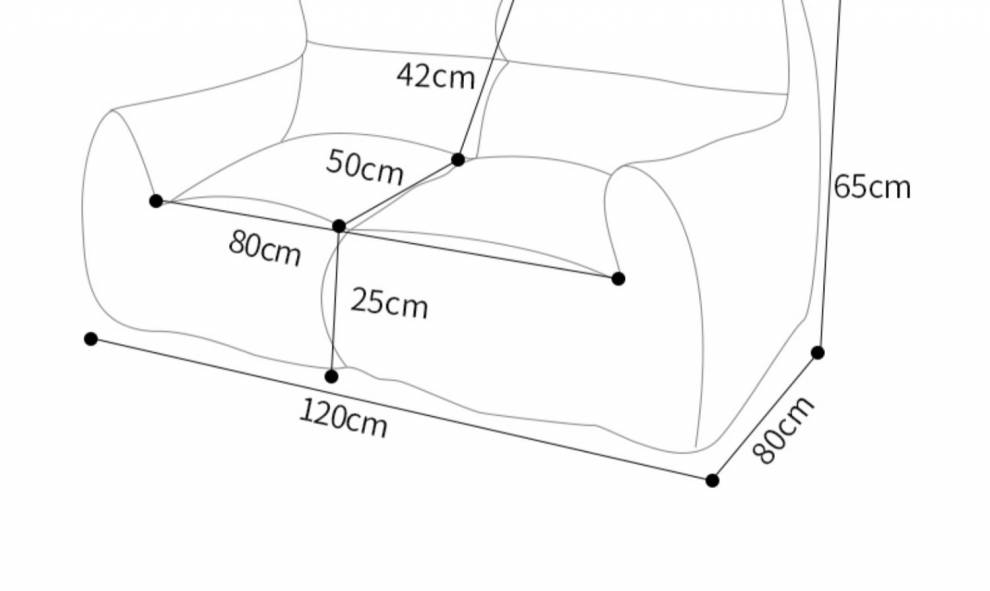 租房沙发 家用小沙发卧室女双人豆袋可躺可睡阳台网红懒人沙发出租房