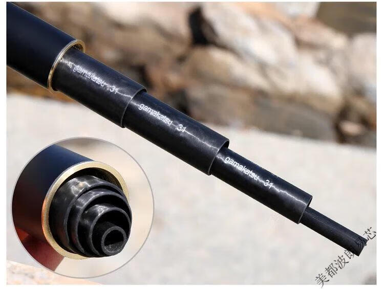 伽马鲤鱼竿卡兹三代黄金版28调19调罗非竿超轻超硬鱼鱼竿钓鱼竿十大