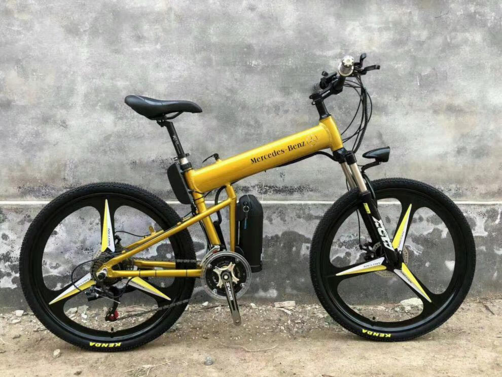 【全新升级】26寸奔驰电动奔驰26寸助力电动自行车男女士锂电池变速