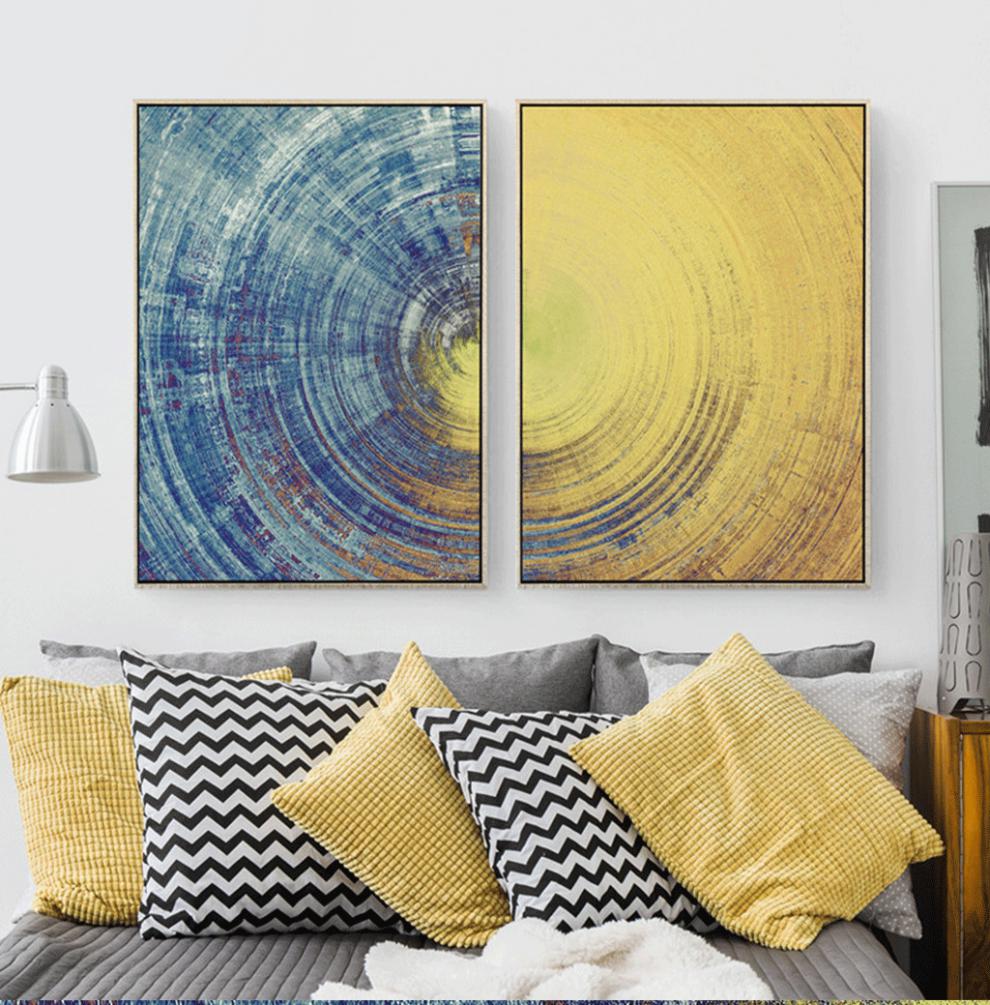 现代抽象客厅艺术壁画沙发背景墙装饰画卧室餐厅书房挂画酒店玄关