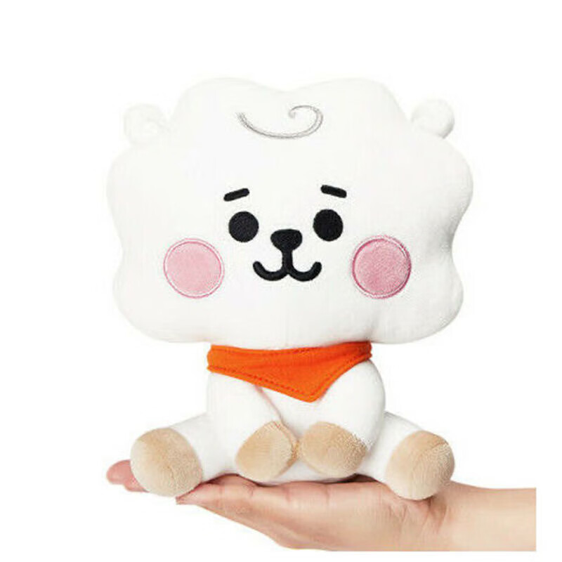 韩国bt21 baby防弹少年团bts毛绒婴儿坐姿公仔可爱动漫周边玩偶萌