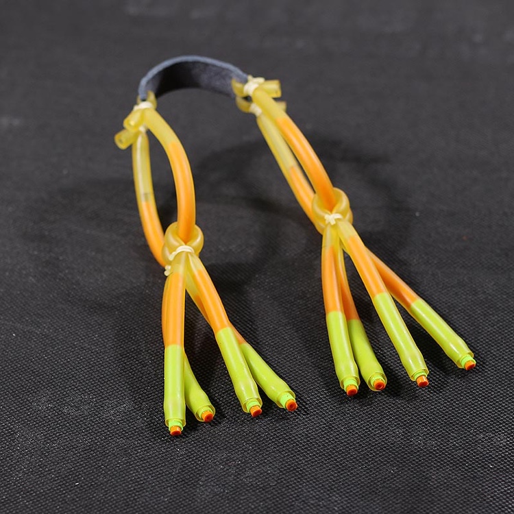 carina duek弹弓圆皮筋拖挂3070皮筋组三级加速高弹耐磨4070四拖八