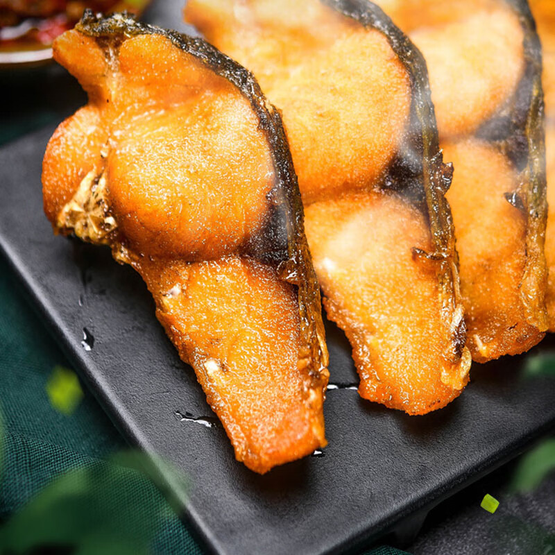 百宴熏鱼无锡特产香酥鱼块即食蜜汁爆鱼块卤味卤菜冷盘200克盒装 三盒