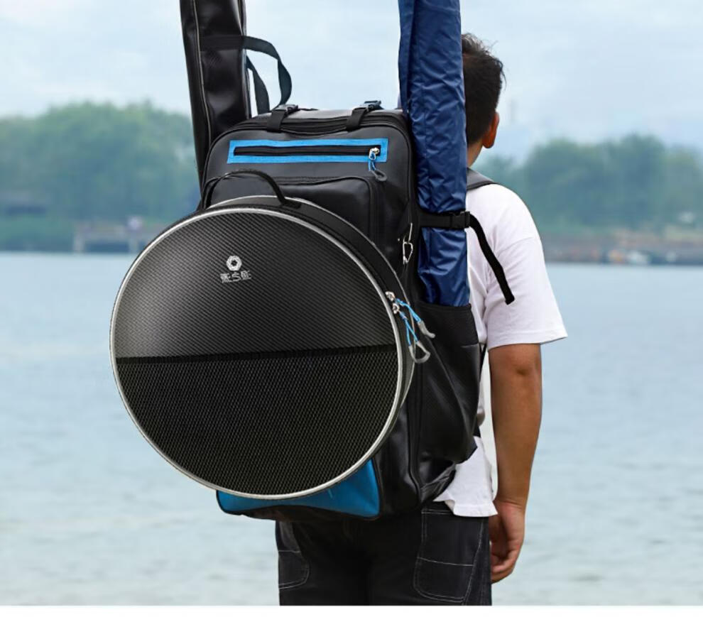 渔之源(yuzhiyuan)渔具包钓椅包大容量多功能双肩包轻便型鱼具包钓鱼