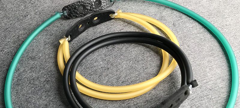 弹弓皮子传统圆皮筋无架组加厚高弹力耐磨抗冻乳胶管手丫架橡皮筋 【6