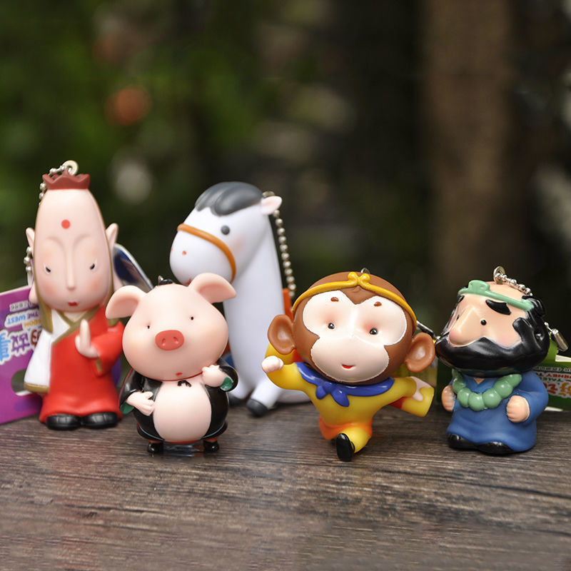 69西游记玩具礼物西游记玩具人物模型唐僧师徒四人摆件孙悟空人偶