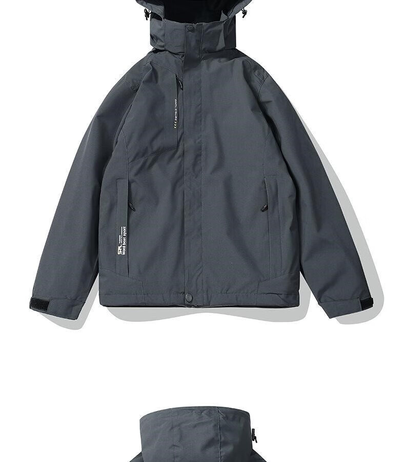 money冲锋衣claw money2022春季冲锋衣男女外套运动风衣定制log男 