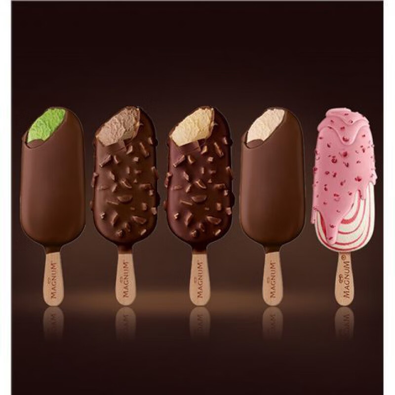 脆皮多种口味冰淇淋冰激凌冷饮整箱批发香津驿站 梦龙香草21支【图片