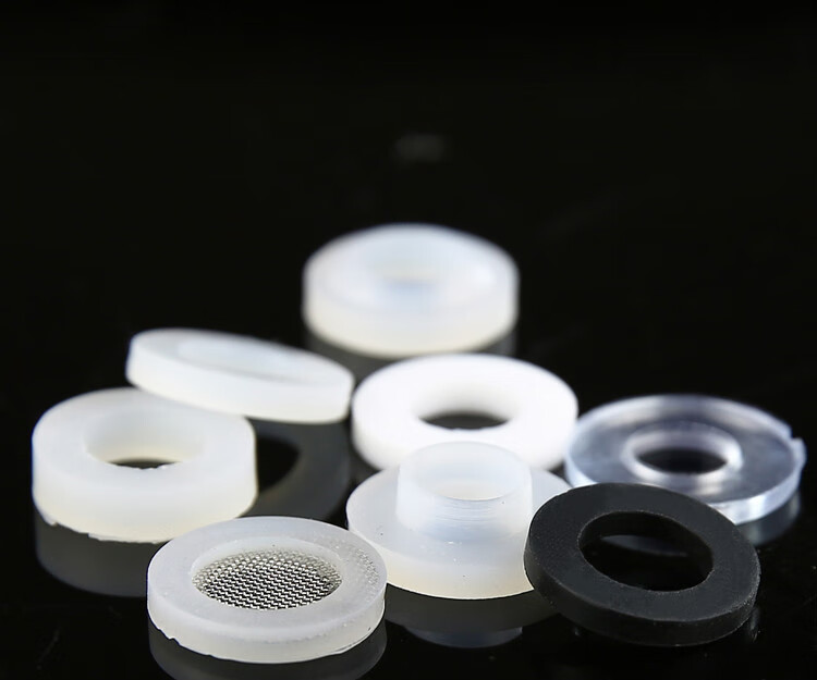 4分皮垫圈水龙头平垫片 4分橡胶垫圈垫片花洒密封圈外径19mm 4分白色