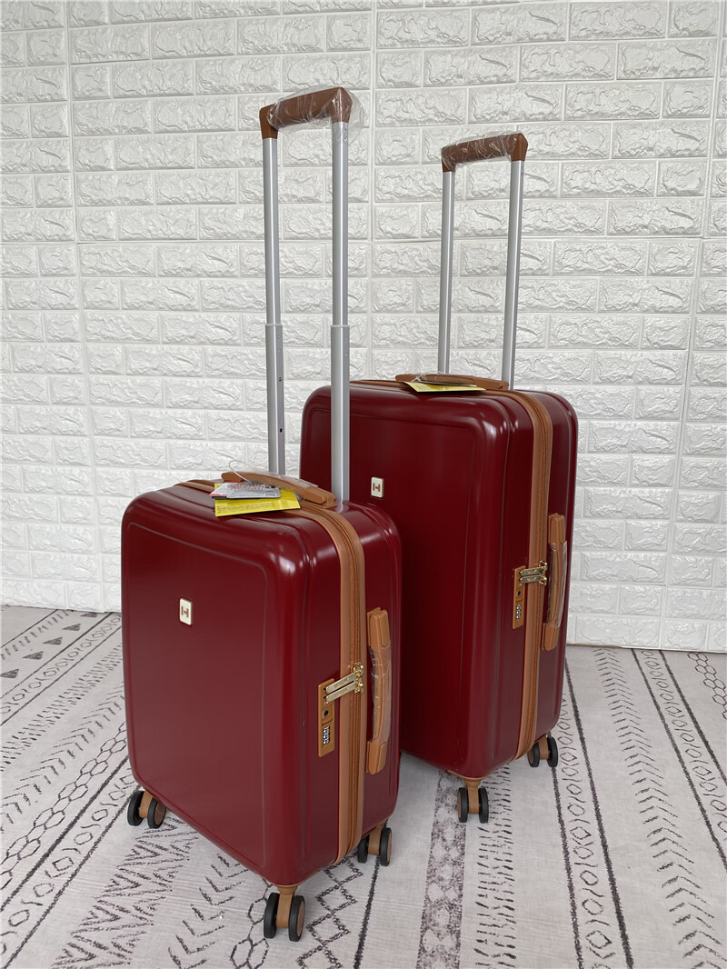 日本marrlve拉杆箱26托运旅行箱20寸万向轮登机箱24行李箱女 深沉蓝m