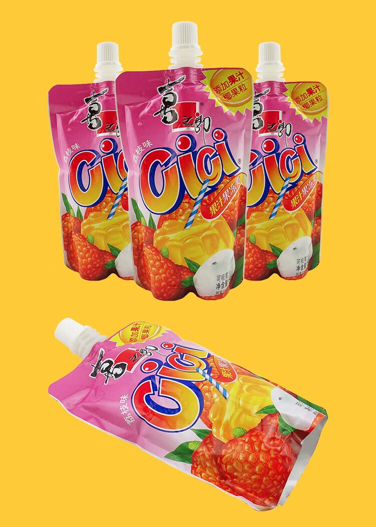 喜之郎 cici果冻爽 150g 果汁饮料 休闲零食零嘴 六