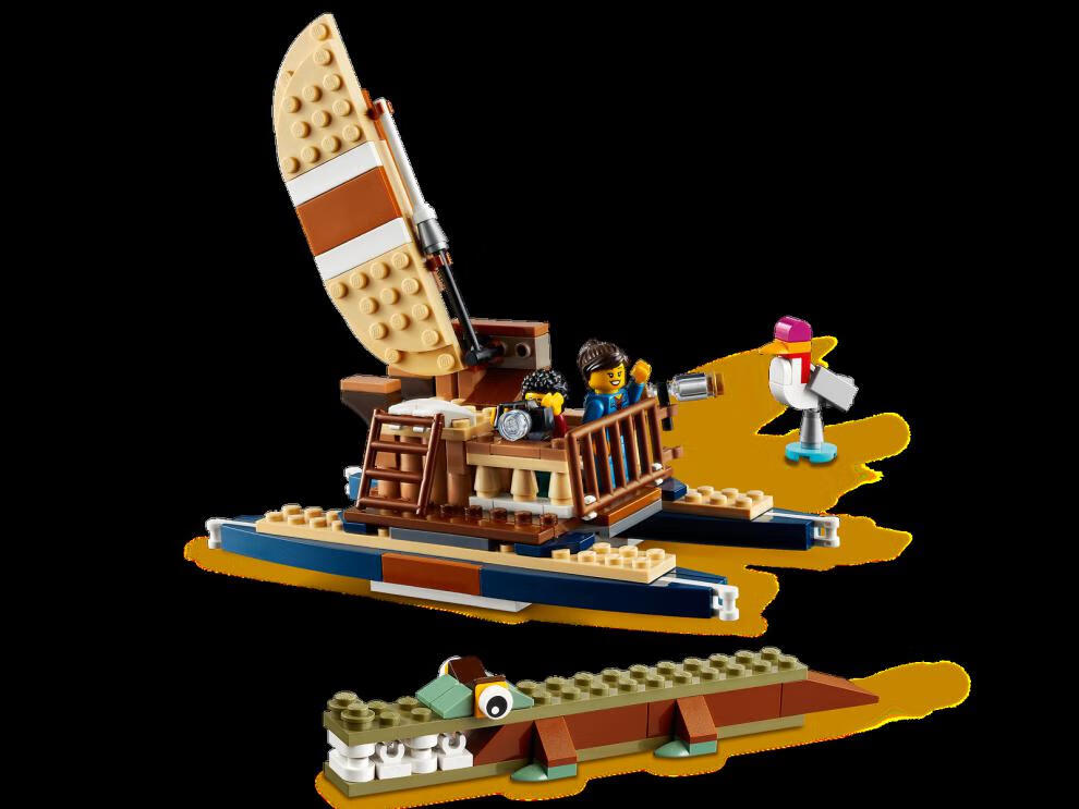 lego 乐高积木 创意三合一系列31116动物树屋儿童拼搭玩具同款 童拼搭