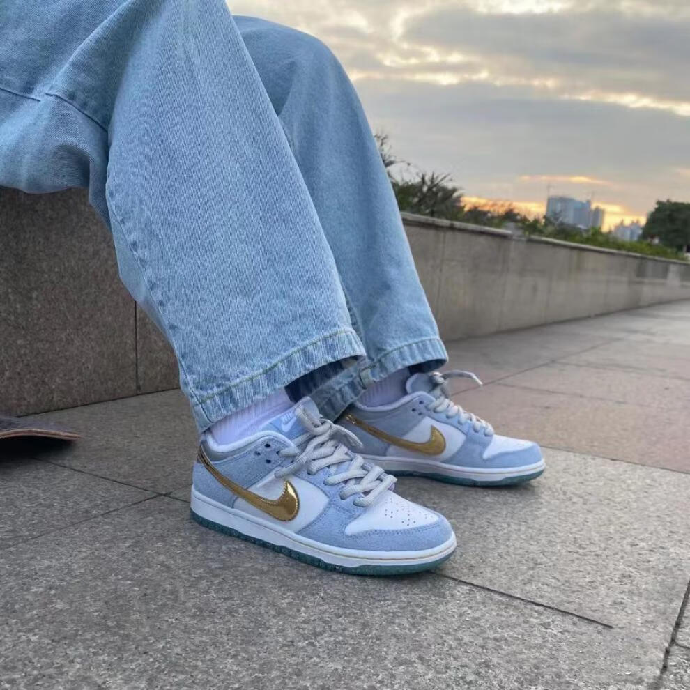 【官方旗舰】sb dunk low pro qs 冰雪奇缘腰果花 复古低帮莆田休闲