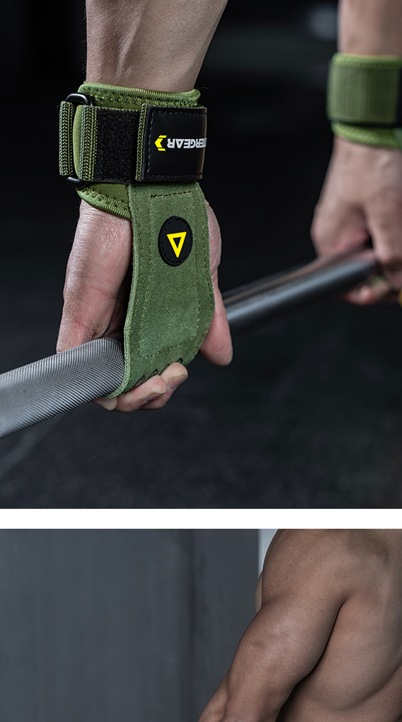 tmt助力带品质引体向上装备练背辅助带硬拉单杠护腕健身护掌男美明博