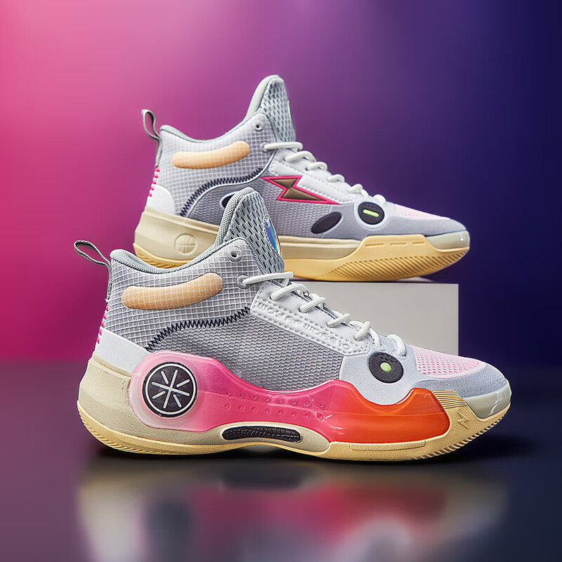 实战摩擦会响篮球鞋水花4代科技蓝球鞋男水泥地汤普森kt运动鞋 2599