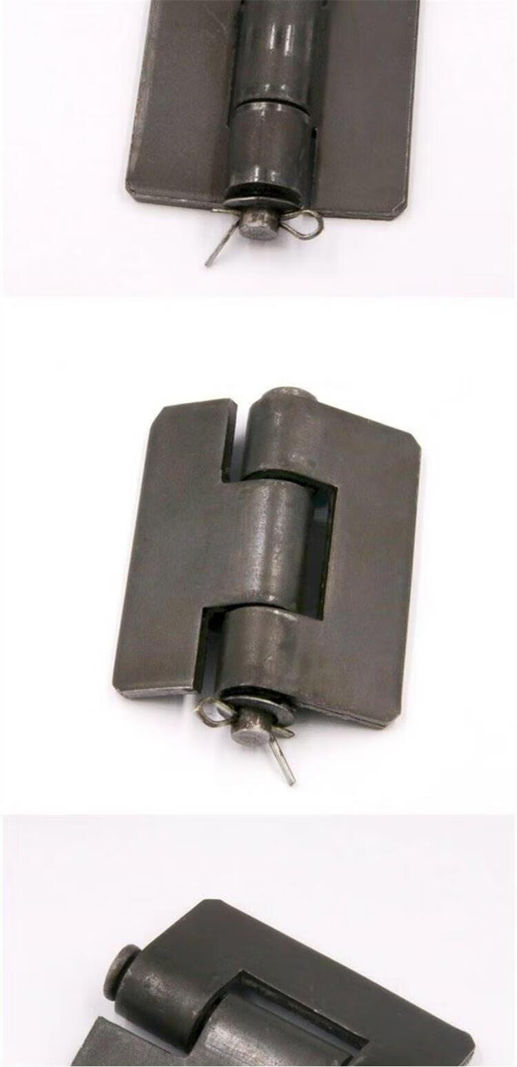 3寸加厚焊接合页 电焊铁铰链 汽车合页 车厢铰链 大铁门脱卸合页 62x4