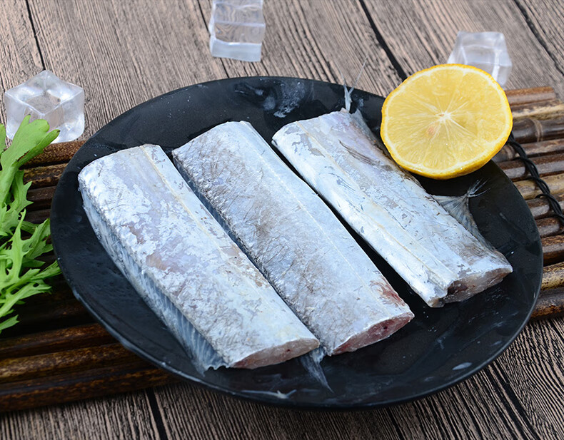 新鲜带鱼段鲜活冷冻大刀鱼段海鲜水产冷冻鱼类生鲜5斤