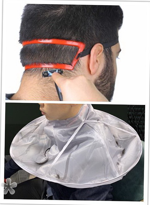 理发模具自己理发辅助神器理剪造型模具限位梳鬓角男士自助修后颈卡尺