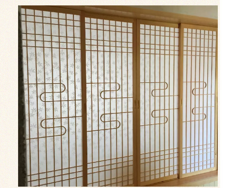 日式门障子纸榻榻米推拉门纸格子门灯笼纸透光窗户纸章子门撕不破(零