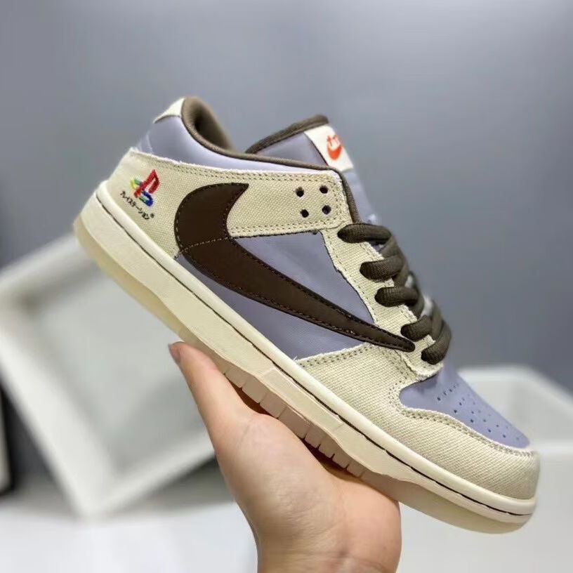 店】新品倒钩藤原浩闪电倒钩联名男女情侣同款休闲运动板鞋低帮板 aj1