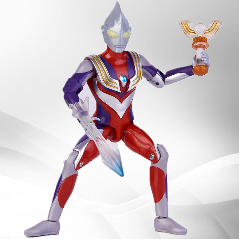万代(bandai)迪迦奥特曼玩具黄金闪耀赛罗人偶关节可动无限特利迦模型