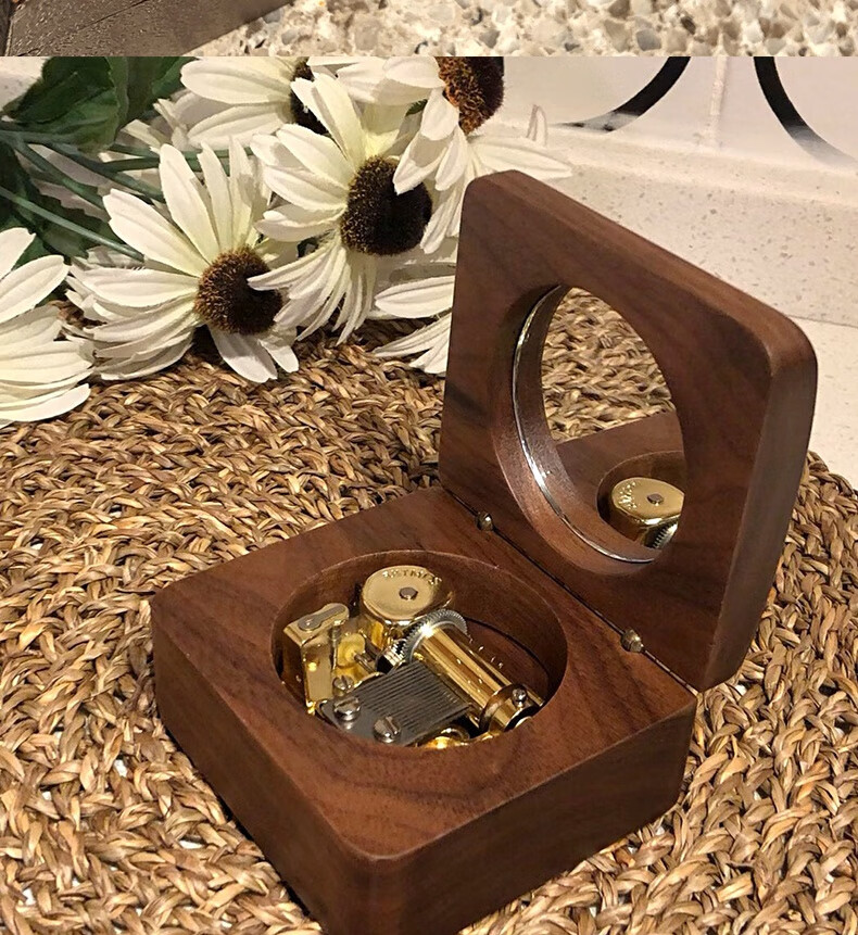 【520推荐】雷曼士八音盒 rhymes雷曼士新品 定制刻字礼物音乐盒 送