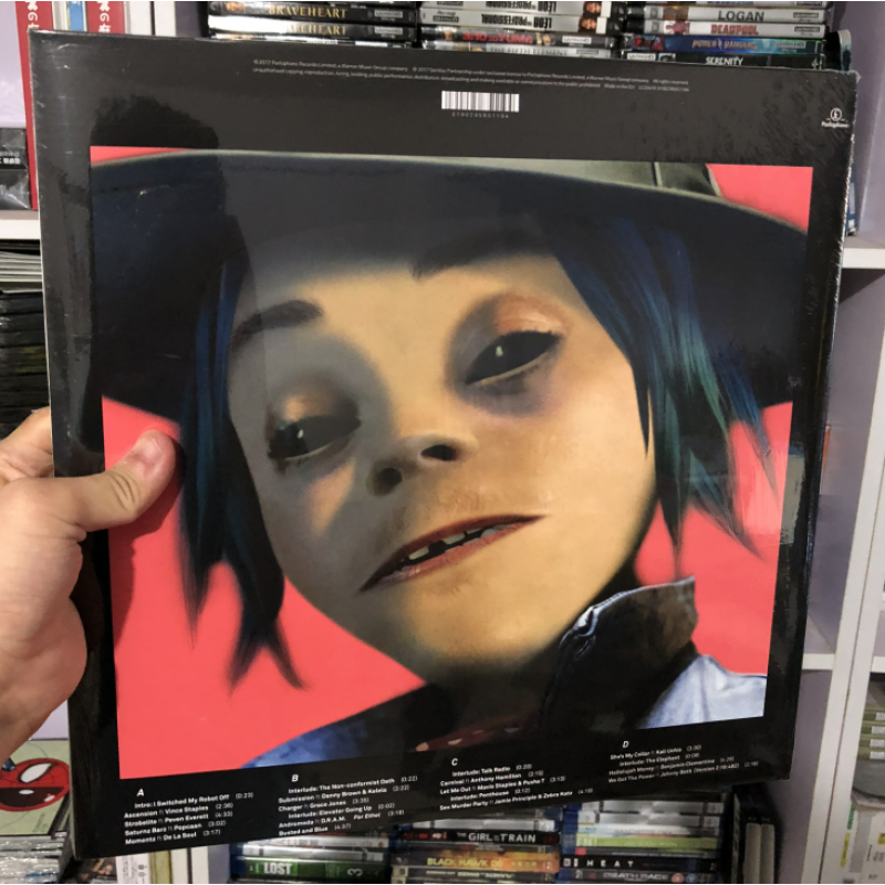 黑胶唱片街头霸王gorillazhumanz2lp