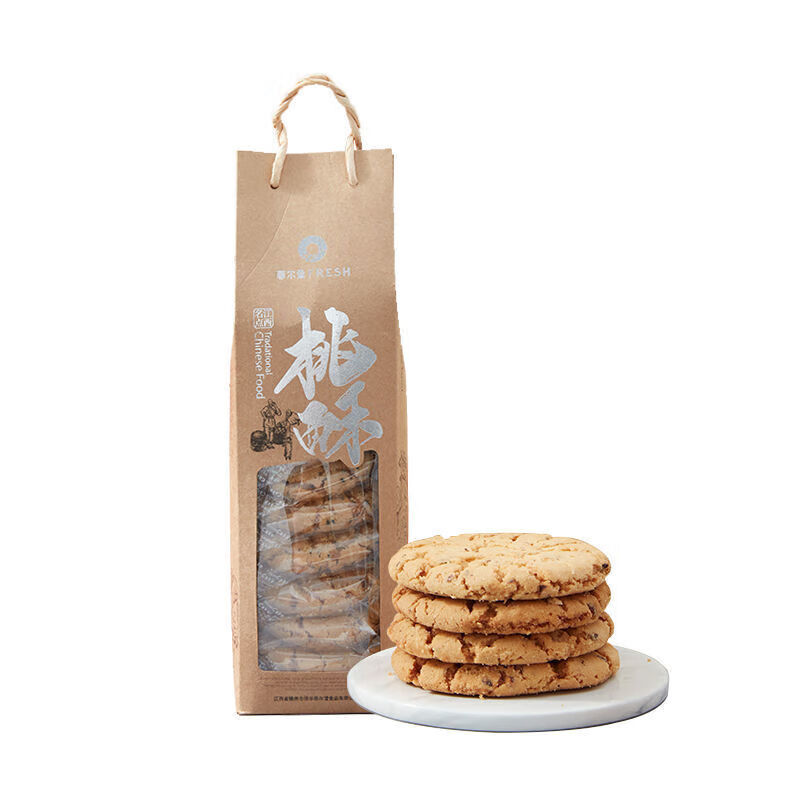 菲尔雪桃酥王饼干网红零食小吃休闲食品特产酥饼办公室早餐点心 桃酥