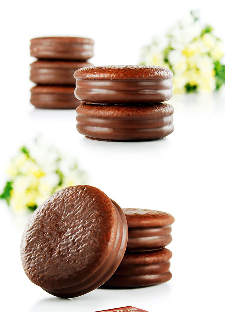 巧克力派2枚*12小盒蛋糕面包营养早餐宝宝回礼休闲零食品 q蒂榛子