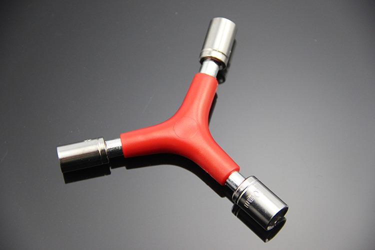 内三角扳手三合一内六角扳手 4/5/6mm 超实用三角形内六角扳手 单车