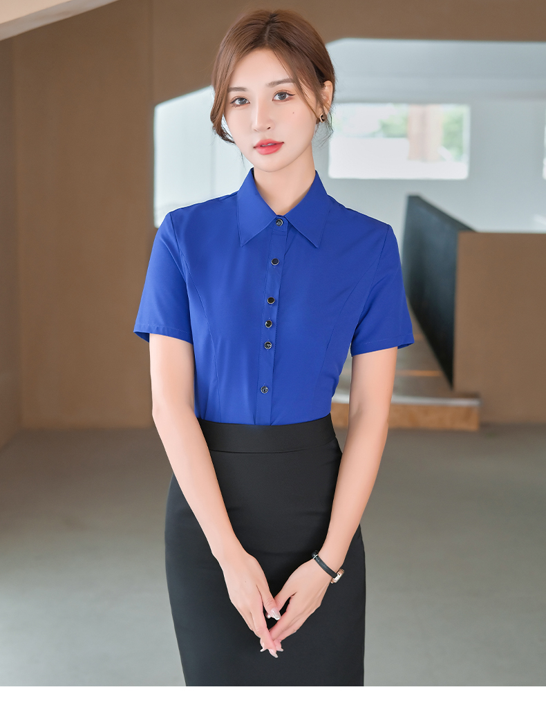 佳昭职业正装套装女夏季气质女神范ol短袖衬衫套裙工装职场女士工作服